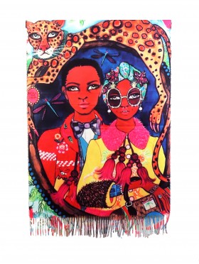 Oil Painting Design Fashion Scarf
